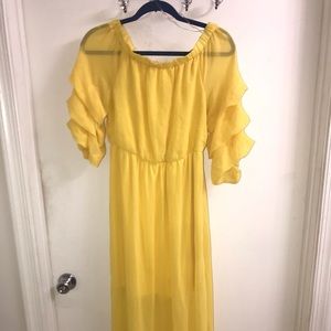 Yellow Maxi Dress